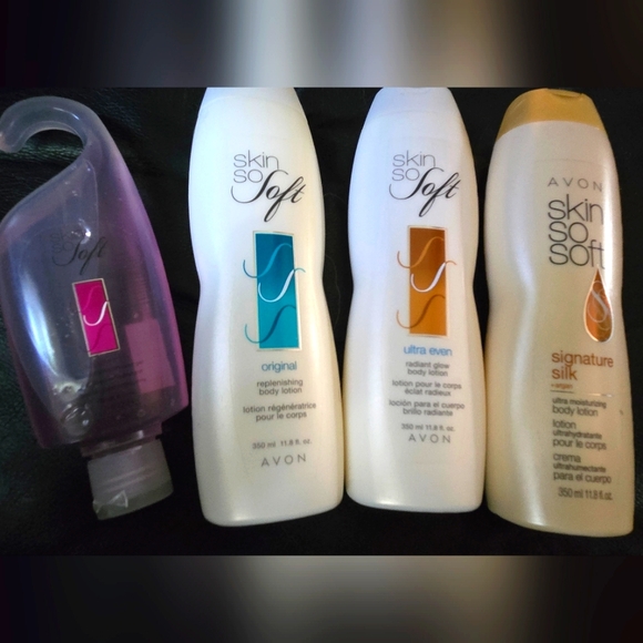 Avon Other - Avon Skin So Soft Body 4 Piece Collection Full Size 11.8floz